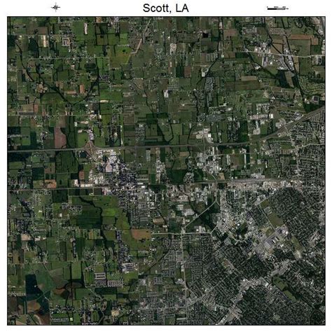 Aerial Photography Map Of Scott La Louisiana