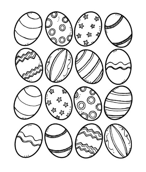 Printable Easter Coloring Pages For Preschoolers