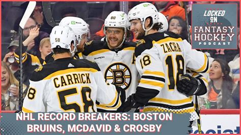 Making Nhl History Boston Bruins Break Season Record Mcdavid Reaches