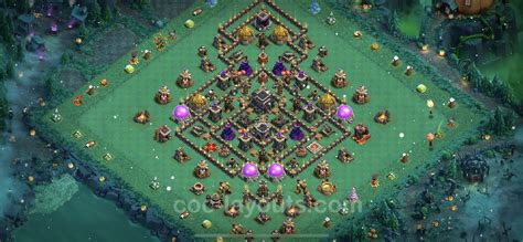 Base Th9 With Link Max Levels 2023 Town Hall Level 9 Base Copy 216
