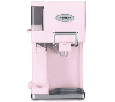 Cuisinart Mix It In Soft Serve Ice Cream Maker Pink Qvc Com