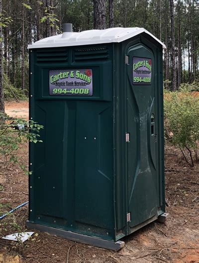 Portable Toilets Carter And Sons Septic Tank Service