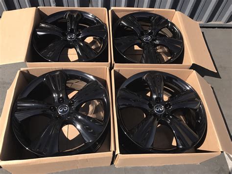 20 Infiniti Fx35 Fx50 Qx60 Jx37 Factory Oem Wheels Rims Powder Coated