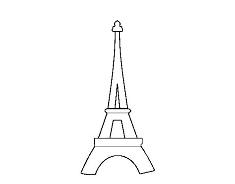 Disegno Di Torre Eiffel Da Colorare