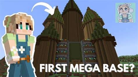 First Mega Base Minecraft Tutorials Youtube
