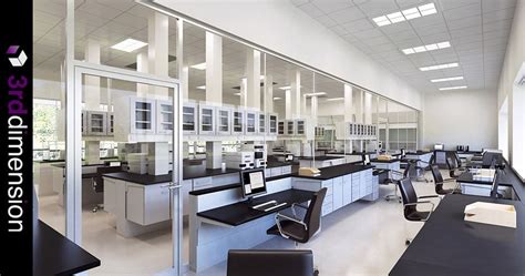 Laboratory - Interior Rendering, Proposed Interior of ...