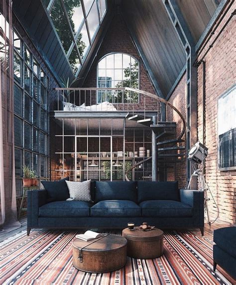 24+ gray sofa living room designs, decorating ideas design. 40 Awesome Cozy Loft Apartment Decorating Ideas On A ...