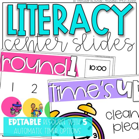 Make Literacy Center Rotation Management Easy With Editable Center