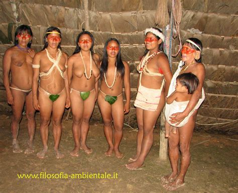 Embera Tribes Girl Bathing