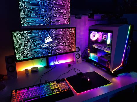 These extensions and wallpapers are made for the opera browser. My RGB battlestation : Corsair