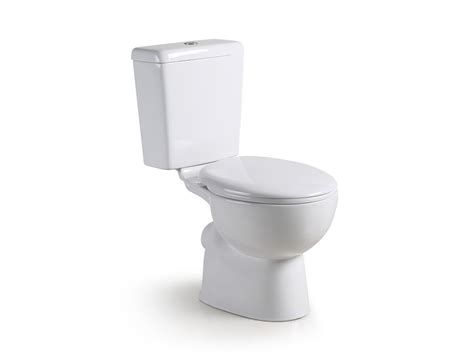 Posh Solus Square Close Coupled Toilet Suite P Trap With Soft Close Quick Release Seat White