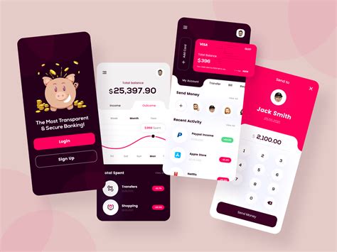 Online Banking App Design By Cmarix Technolabs On Dribbble