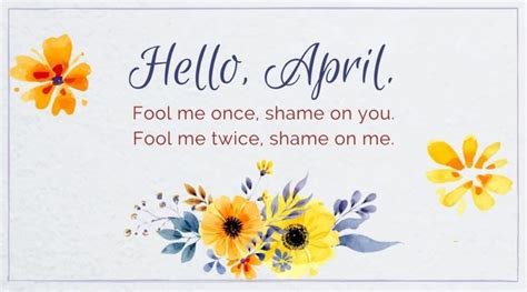 If you are searching for the best april fools' day quotes, you are at the right place as we. April Quotes 2018 Sayings Wishes Messages | April quotes ...