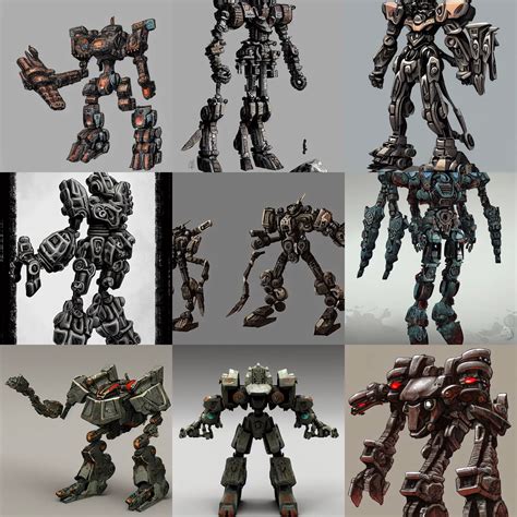 Ancient Stone Mech By Issei Hyouju Stable Diffusion Openart