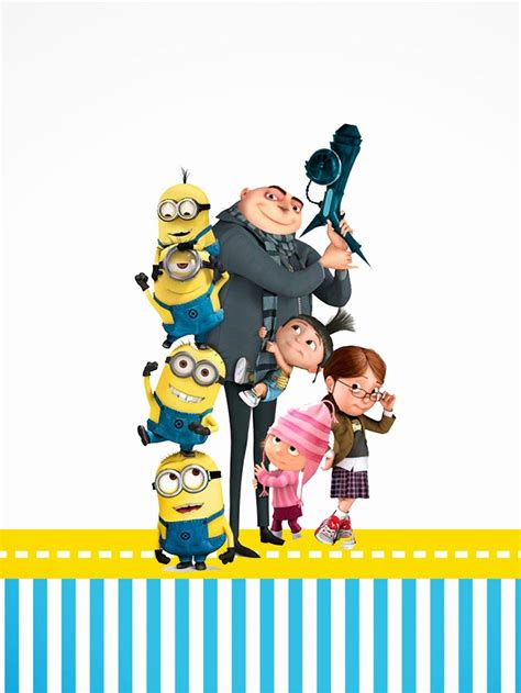 Despicable Me Free Printable Candy Bar Labels Minions Images Minion