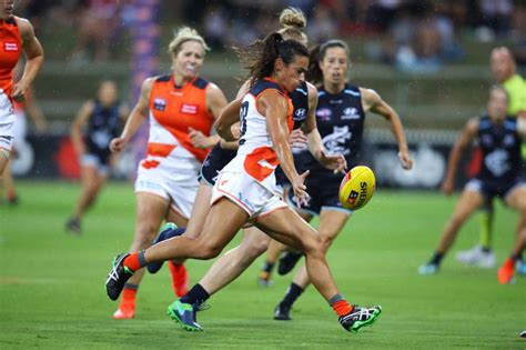 giants to host four home afl women s matches