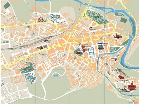 Mapa Vectorial Huesca Digital Maps Netmaps Uk Vector Eps And Wall Maps