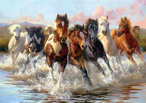 7 Horses Wallpapers Bigbeamng