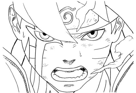 Dibujo Boruto Para Colorear Imprimir E Dibujar Coloringonlycom