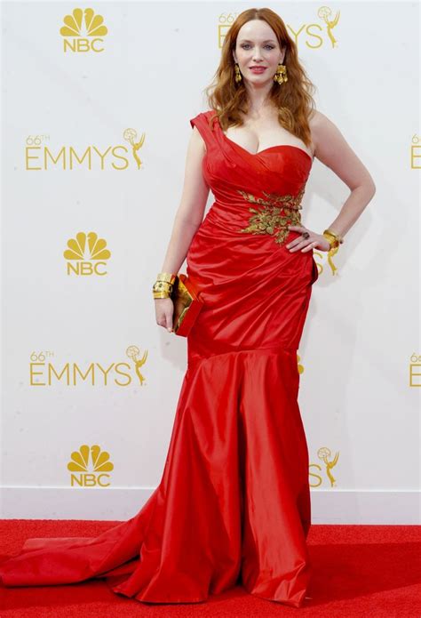 Christina Hendricks Picture 129 66th Primetime Emmy Awards Arrivals