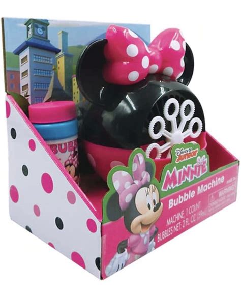 Disney Junior Mickey And Minnie Mouse Bubble Machines W Bubbles New In