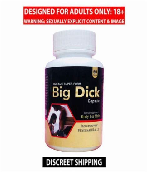 Big Dick Men Penis Enlargement 60 Capsules For Men Penis Enlarging