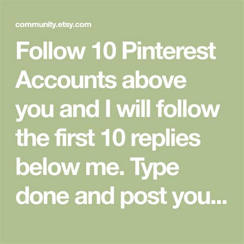 PINTEREST GAME: Follow 10 Pinterest Accounts Above You ⭐ in 2020 | Accounting, Pinterest account ...