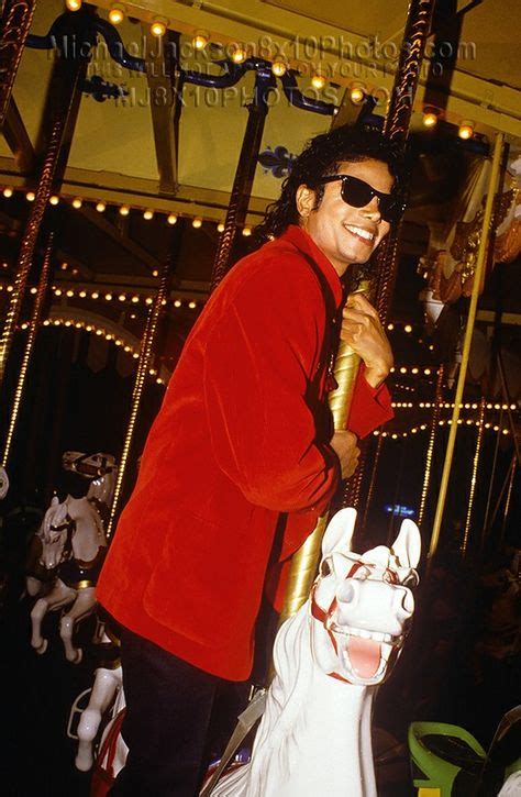 Mj On A Carousel Michael Jackson Neverland Michael Jackson