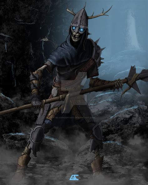 Viking Draugr By Gc Conceptart On Deviantart