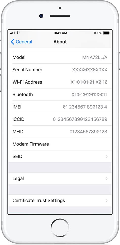 Find The Serial Number Or Imei On Your Iphone Ipad Or Ipod Touch