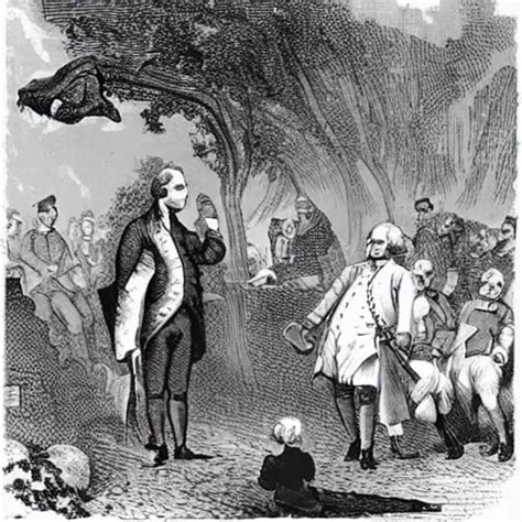 George Washington Visiting A Dinosaur Museum Stable Diffusion Openart