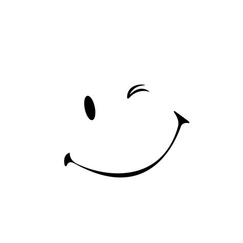 Download Emoticon Smiley Face Wink Mouth Smile Hq Png Image Freepngimg