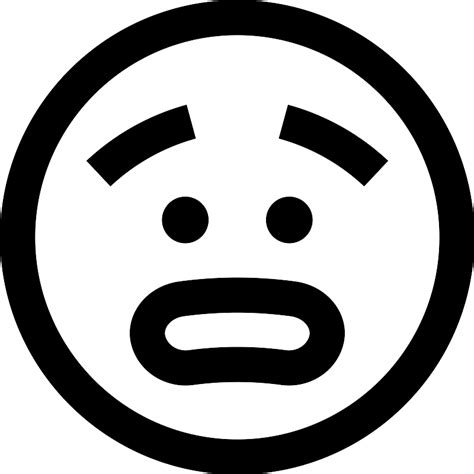 Surprised Emoji Vector Svg Icon Svg Repo