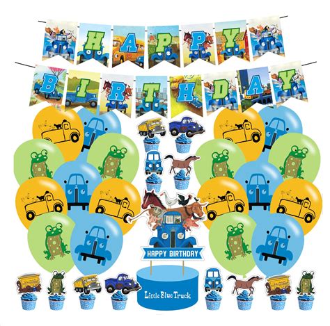 Buy Little Blue Truck Birthday Party Decorations Blue Truck Car Party