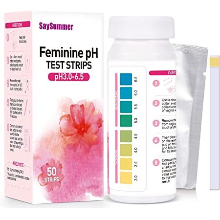 Amazon Com PH Balance Strips For Women Strips Yeast Infection Test Kit For Women Vaginal