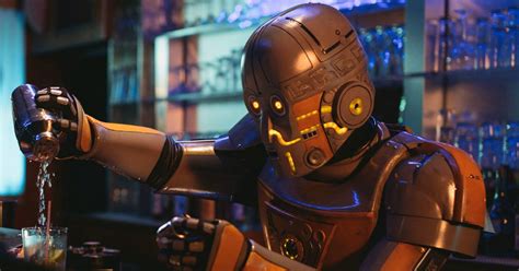 Robot Bartender Struggles With Asimovs Laws In This Amazing Short Film