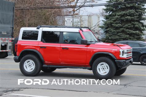 2023 Ford Bronco Heritage Edition In Race Red Photos