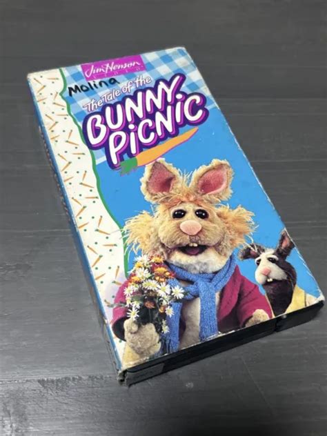 Vintage Jim Henson Muppets The Tale Of The Bunny Picnic 1606 Vhsvcr