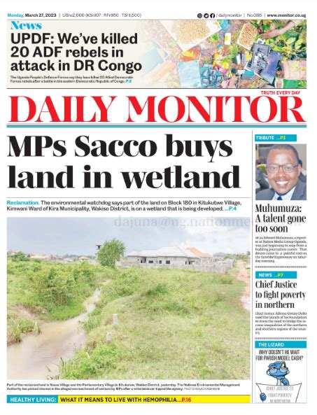Daily Monitor On Twitter In Your Monday Daily Monitor Copy Thats