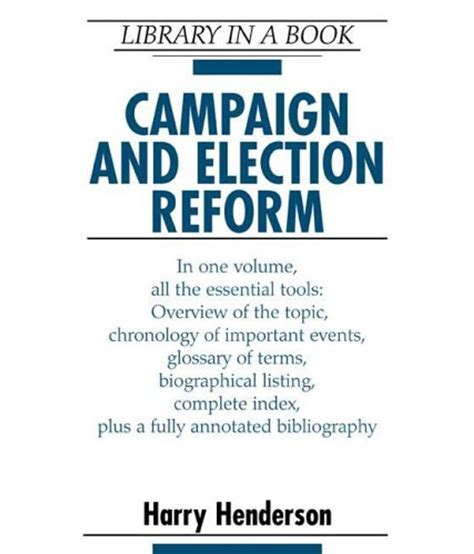 Campaign And Election Reform Buy Campaign And Election Reform Online