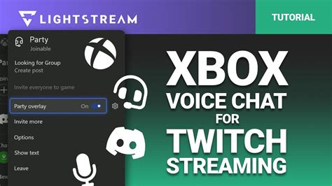 Xbox Voice Chat For Twitch Streaming Youtube