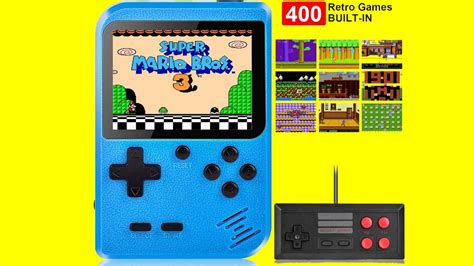Retro Games Console With 400 Nintendo Games Like Mario Bros 3 By