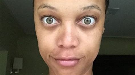 Tyra Banks Posts No Makeup No Filter Selfie On Instagram Huffpost Style