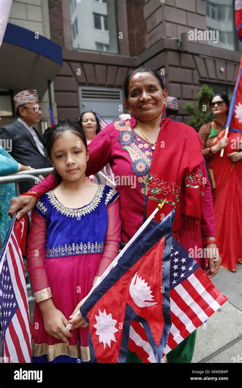 Nepal Day Parade 2018 In New York City Stock Photo Alamy