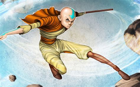 2560x1600 Resolution Avatar The Last Airbender Aang 2560x1600