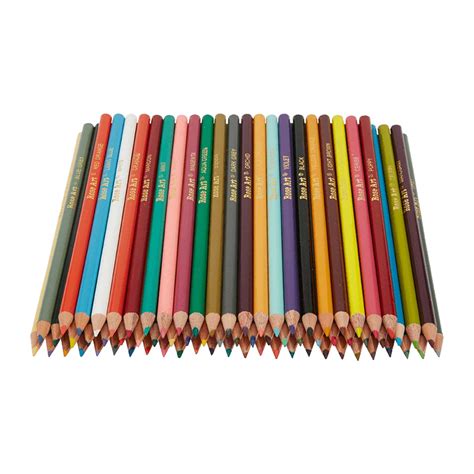 72ct Colored Pencils Rose Art