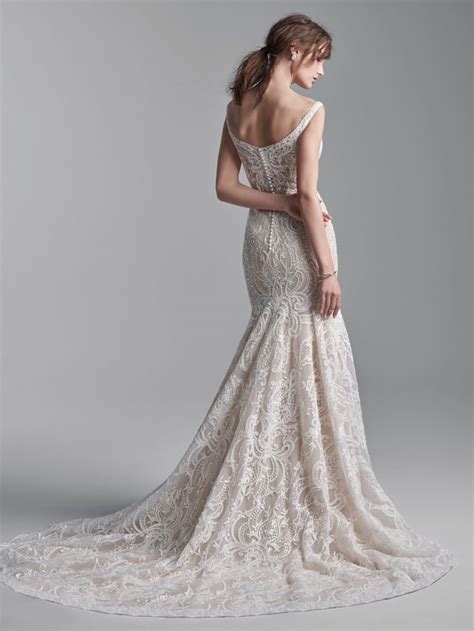 Explore a variety of mermaid wedding dresses at theknot.com. Mermaid Wedding Dresses for Brides with an Hourglass ...