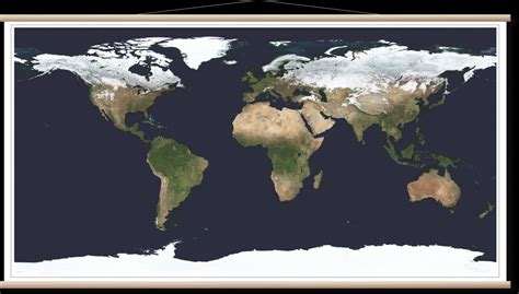 Satelitska Karta Sveta Nasa