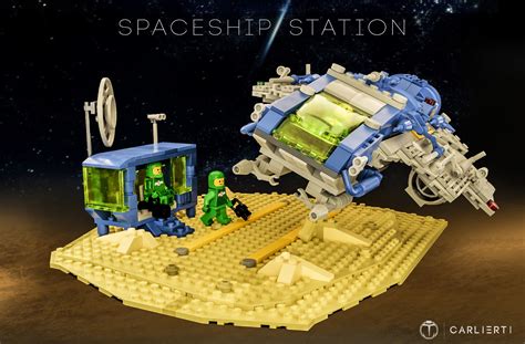 Lego Ideas Classic Spaceship Station