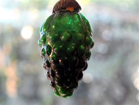 Glass Kugel Grape Shape Glass Ball Christmas Tree Ornament Etsy
